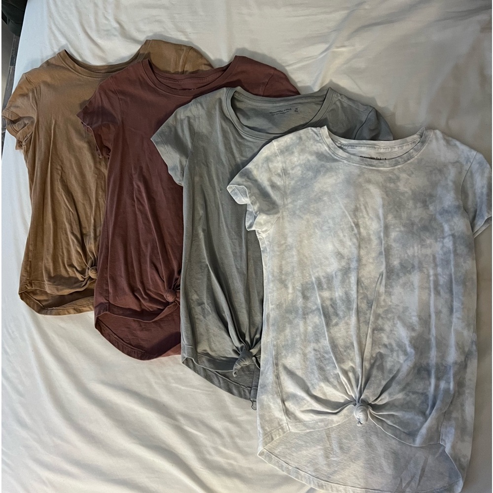 Abercrombie & Fitch basic tees 4/$20